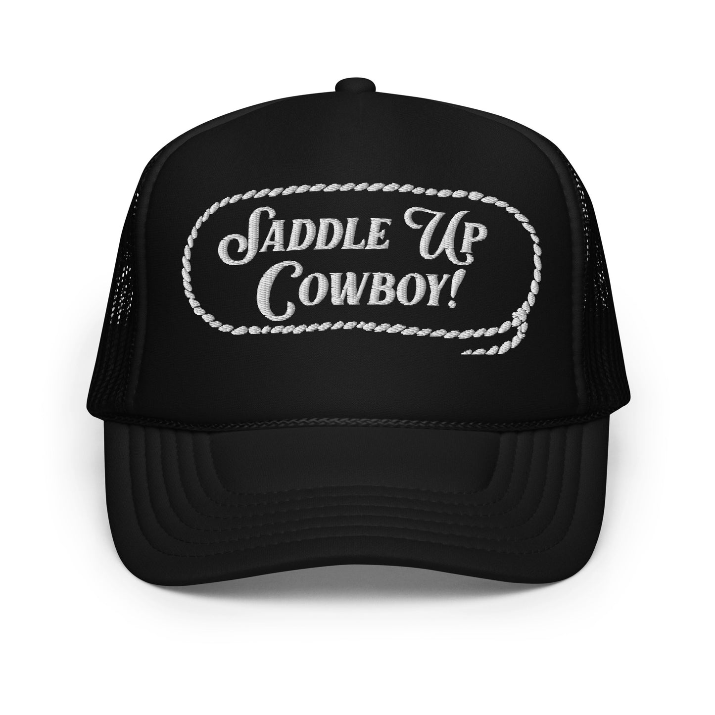 "Saddle Up" Embroidered Trucker Hat