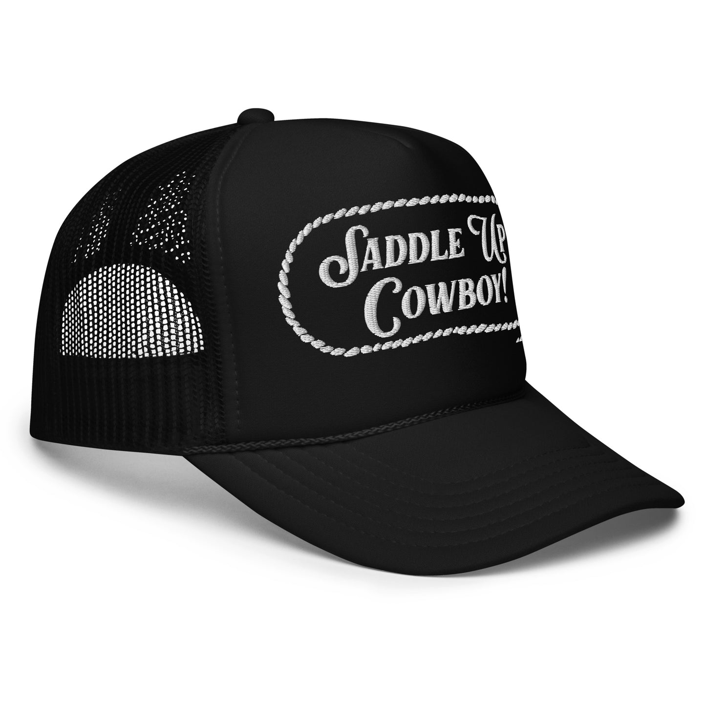 "Saddle Up" Embroidered Trucker Hat