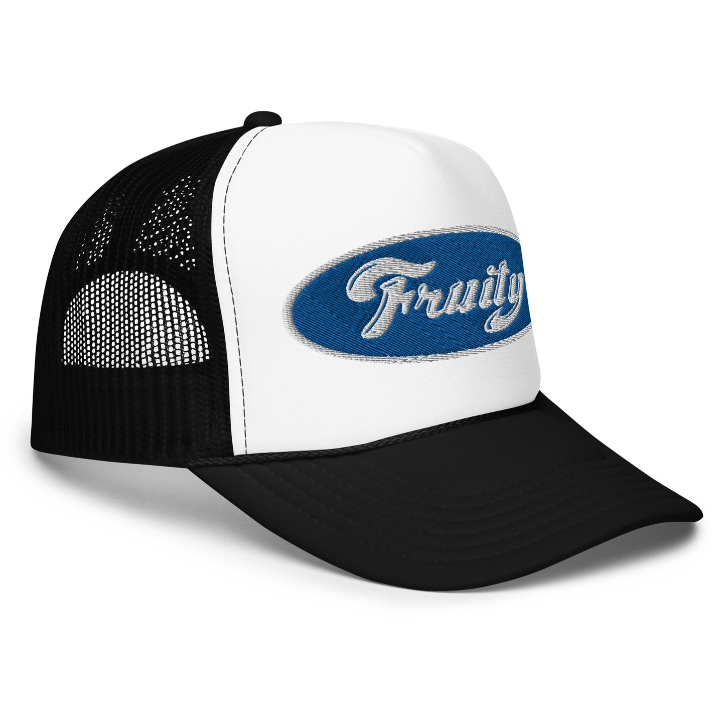 'Fruity' Embroidered Trucker Hat