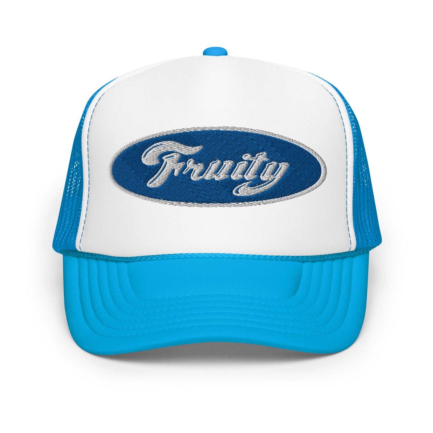 'Fruity' Embroidered Trucker Hat