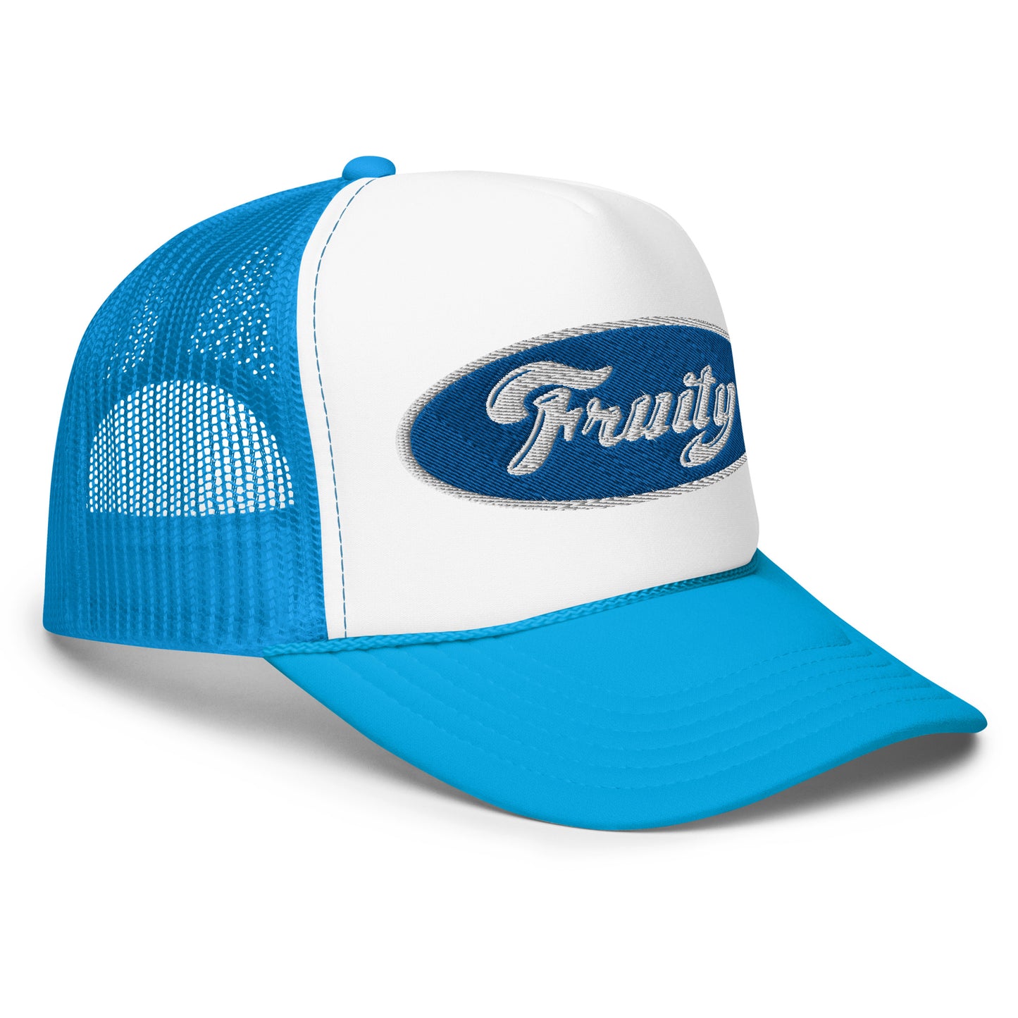 'Fruity' Embroidered Trucker Hat