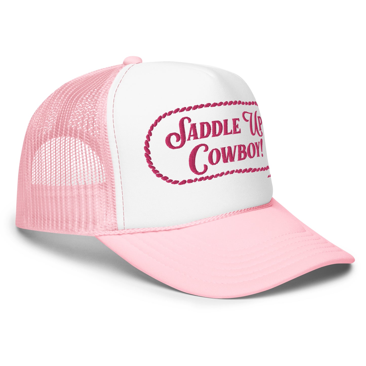 "Saddle Up" Embroidered Trucker Hat