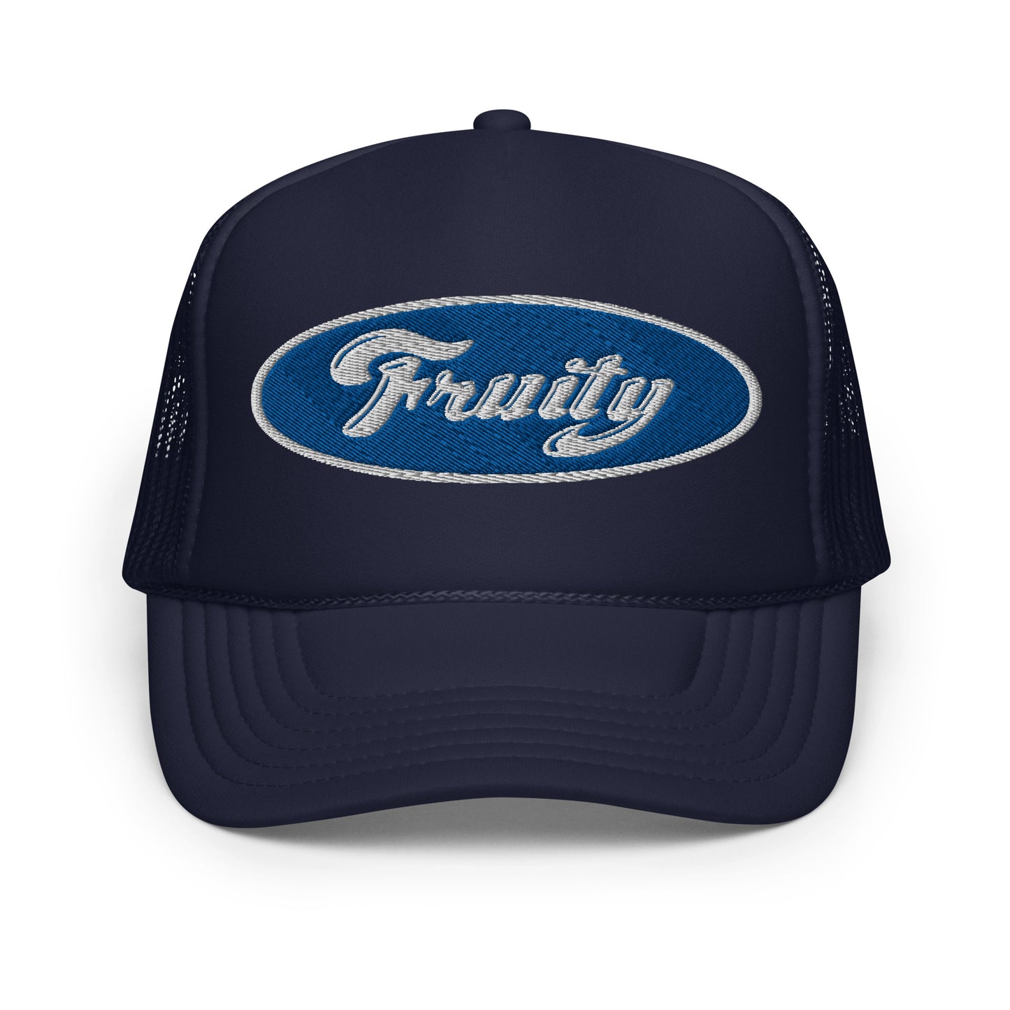 'Fruity' Embroidered Trucker Hat