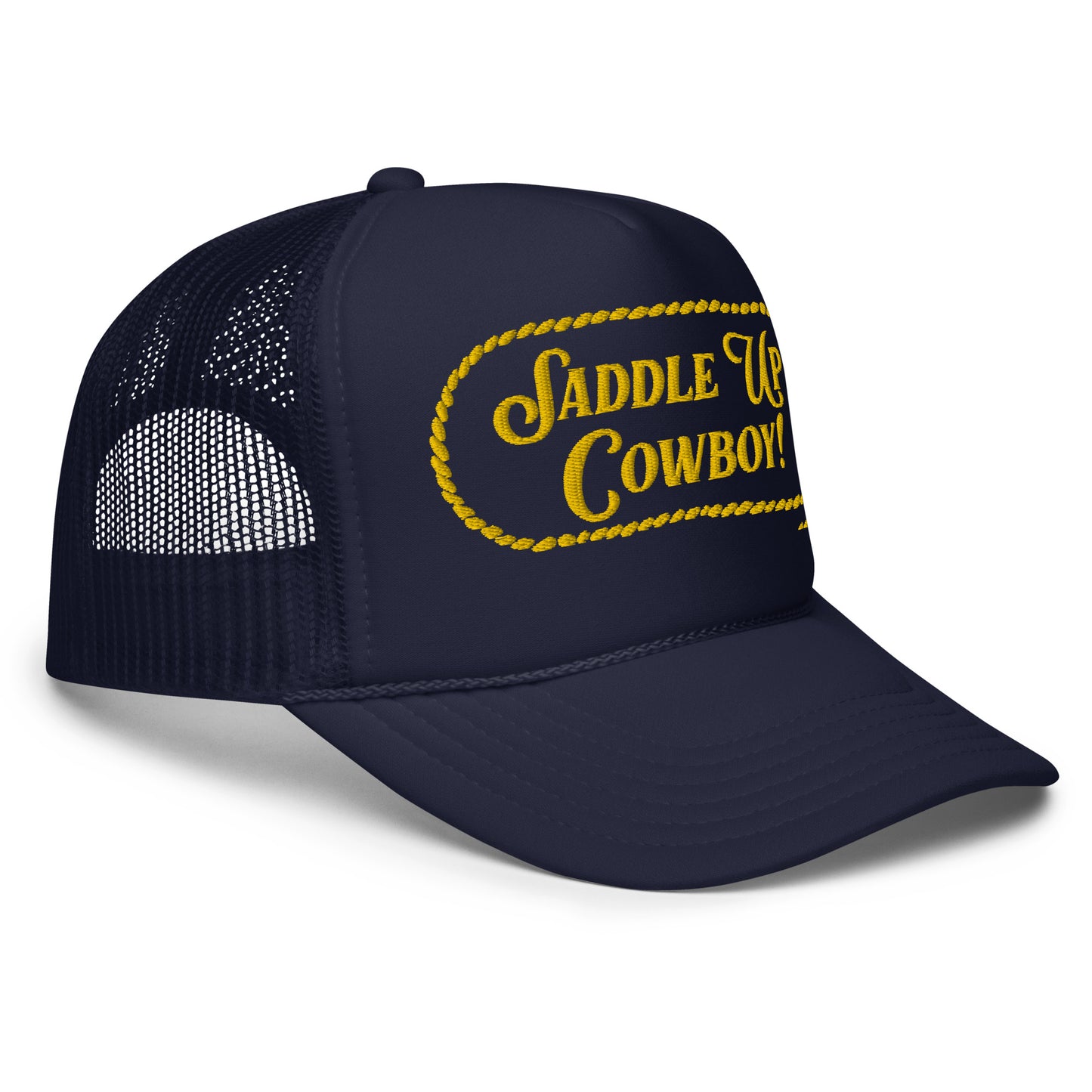 "Saddle Up" Embroidered Trucker Hat