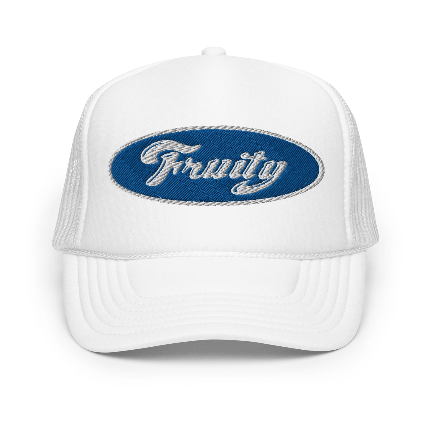 'Fruity' Embroidered Trucker Hat