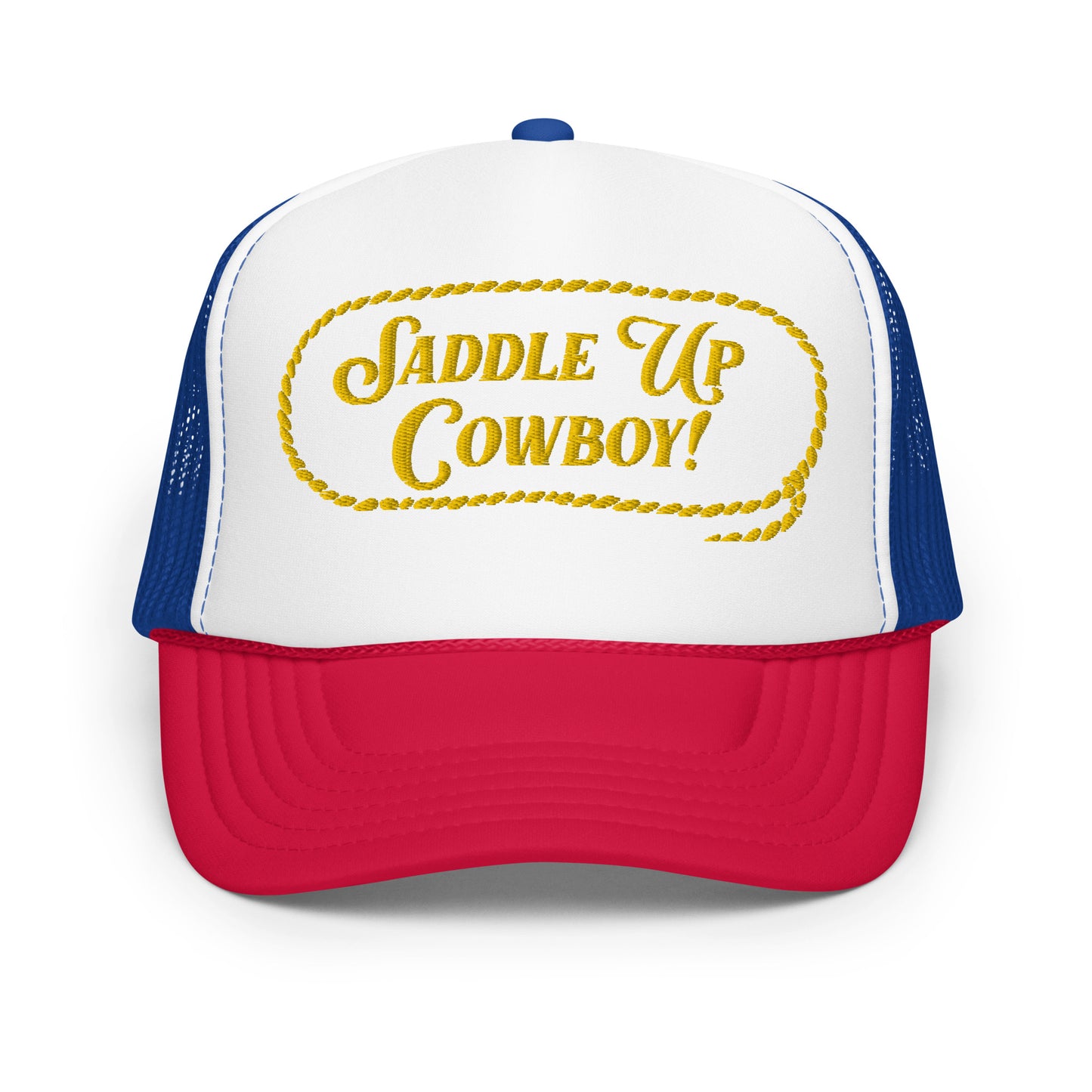 "Saddle Up" Embroidered Trucker Hat